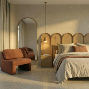 Design courbe bords carre