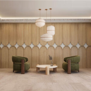 Design courbe bords carre