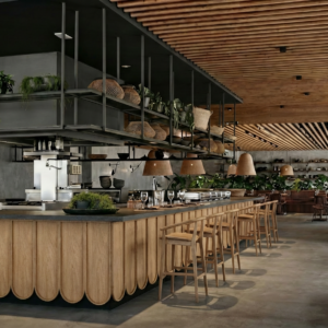 Design courbe bords carre